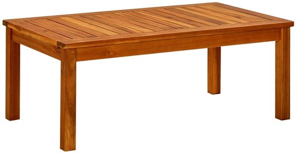 vidaXL Garten-Couchtisch 90x50x36 cm Massivholz Akazie 316400
