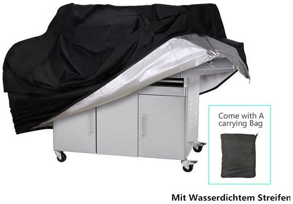 XDeer Grillabdeckhaube Grill Abdeckhaube,Grillabdeckung,210D Oxford Fabric Outdoor, Grillabdeckung,mit Wasserdichtem Streifen,Grillabdeckung