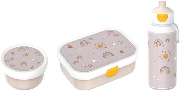 Mepal CAMPUS Lunchset 3-teilig - Sunshine & Rainbow (2026)