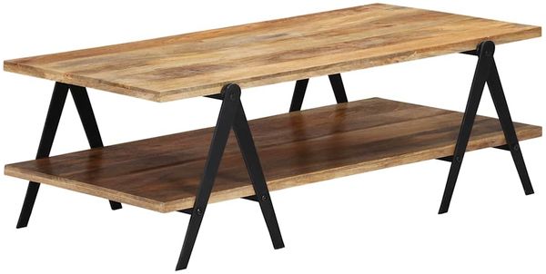 vidaXL Couchtisch 115x60x40 cm Massivholz Mango 248094