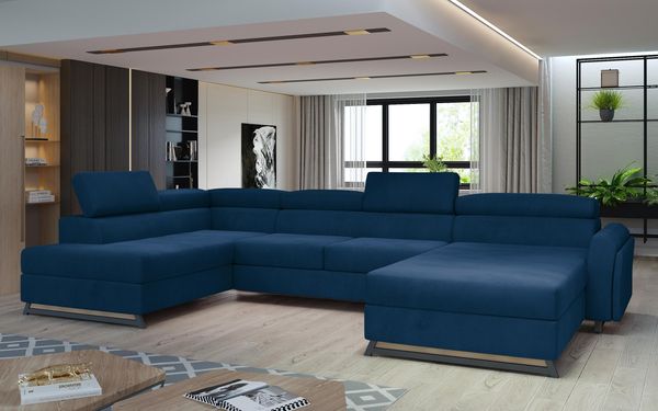 Wohnideebilder Josette Dunkelblau Ecksofas & Eckcouches Jos_15