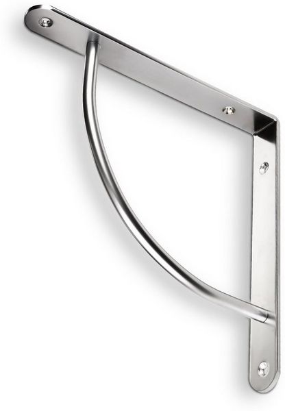 SO-TECH® Wandregalhalter Regalkonsole RK04, 2-tlg, Chrom matt