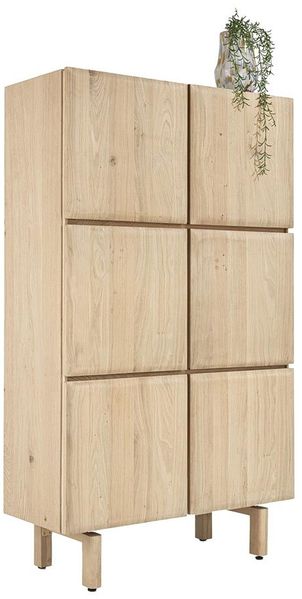 Highboard Azulo, Holz, Holzfarben, 100 x 200 x 42 cm