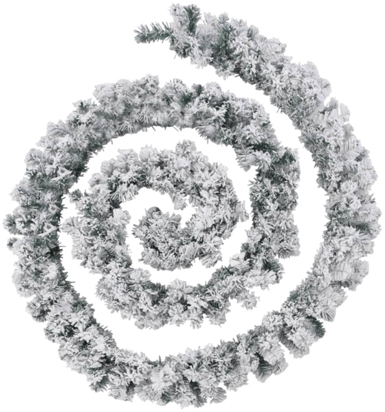 vidaXL Weihnachtsgirlande mit LED-Leuchten Grün 20 m PVC 4019671