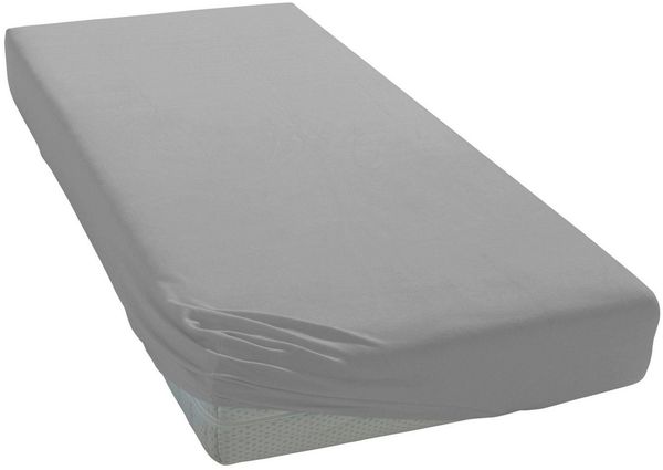 OTTO home Spannbettlaken Cremona, BASIC und PREMIUM Qualität, mit Elasthan, Baumwolle, Jersey (145 g/m), Gummizug: rundum, (1 Stück), Jersey Bettlaken ab Größe 90x200 cm, Strapazierfähig und langlebig