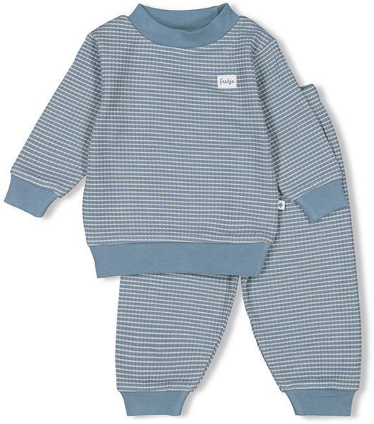 Feetje Waffel Pyjama – Größe 68– Eisblau Blau