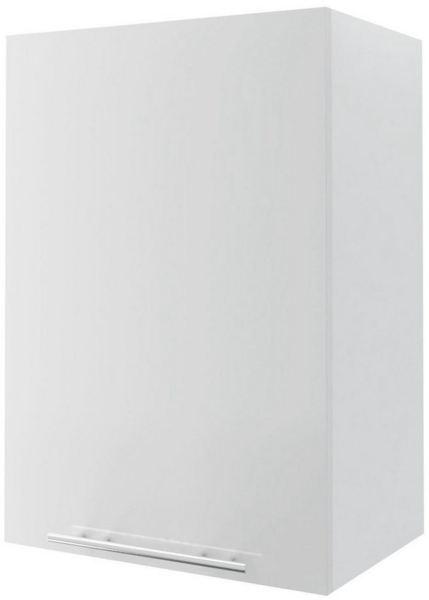 Küchenhängeschrank ESSEN 50x72cm 1-türig Acryl Hochglanzfront Farbe: schwarz Hochglanz / lava (ES-W2/50)