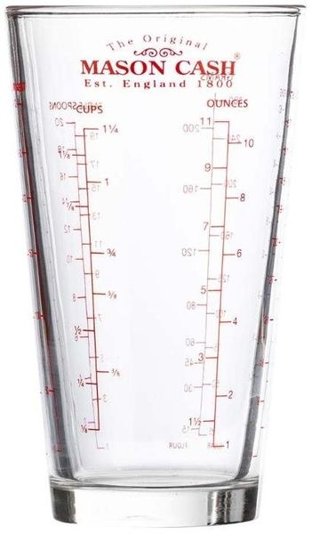 Mason Cash Messbecher Mason Cash Messbecher 'Classic' aus Glas 300 ml, Borosilikatglas