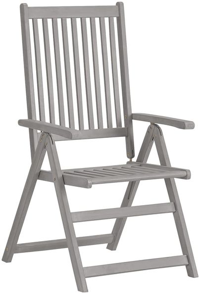 vidaXL Hochlehner Verstellbar 4 Stk. mit Auflagen Massivholz Akazie 3065385 Bild 3