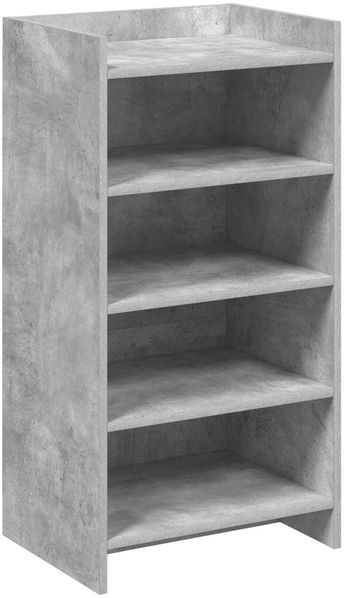 vidaXL Schuhschrank Betongrau 48 x 36 x 92 cm Holzwerkstoff 8011342