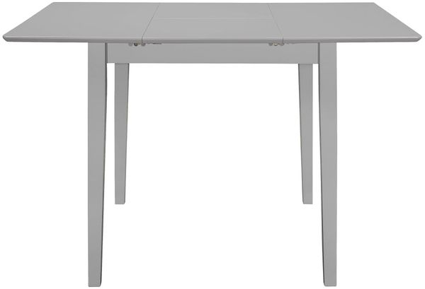vidaXL Ausziehbarer Esstisch Grau (80-120)x80x74 cm MDF 247627 Bild 4