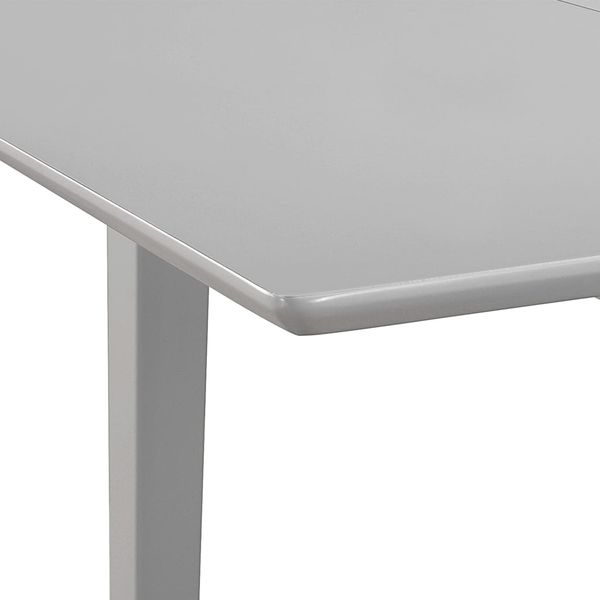 vidaXL Ausziehbarer Esstisch Grau (80-120)x80x74 cm MDF 247627 Bild 5
