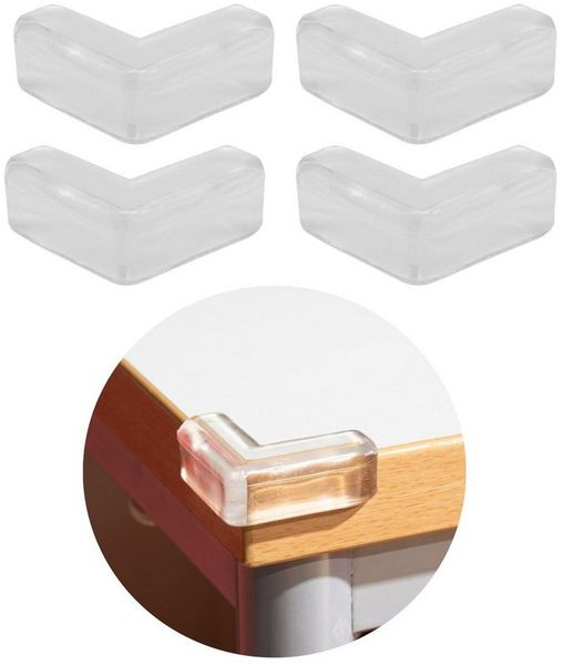 BENSON Kindersicherung 4x Kantenschutz Eckenschutz Baby Schutz Tisch, Möbel, Kinder, Ecken, Kanten, Gummi