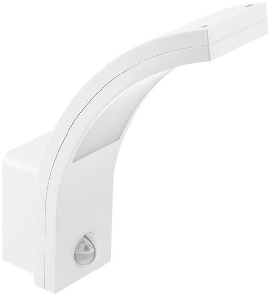 10W LED Außenleuchte Außenlampe Fassadenleuchte Außenlampe mit Bewegungsmelder IP54 Weiß