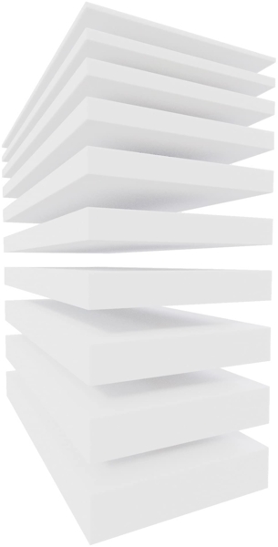 RP25040 - 120 x 200 x 19 cm -glatt Bild 5