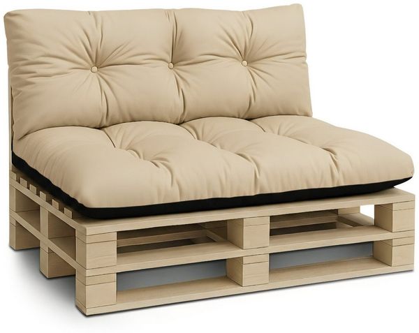 Amazinggirl Palettenkissen Outdoor Kissen Auflagen für Paletten Europaletten und Palettensofa