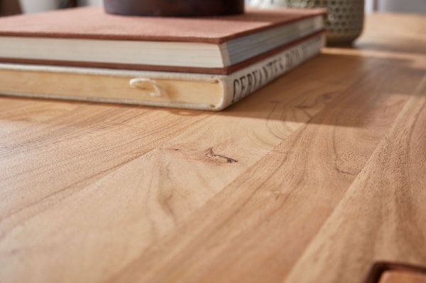 Wohnling Couchtisch PATAN 110 x 60 x 40 cm Holz Massiv, Akazie Bild 11