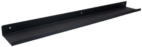 XORA 'MANDY' Wandregal, Metall schwarz, 80 x 4 x 10 cm