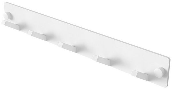 doporro Wandgarderobe Garderobenhaken Edelstahl, Kleiderhaken Wand mit 5 Haken Stalo-05, Hochwertiger Edelstahl