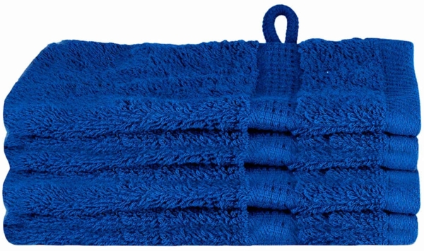 vidaXL Gästetuch SOLUND Blau Baumwolle 137177