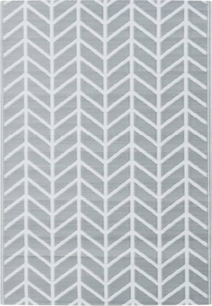 vidaXL Outdoor-Teppich ARAKIL Grau 160x230 cm PP 368543