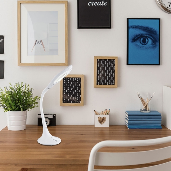 LED Tischleuchte, Spot beweglich, Touch, Dimmer Bild 9