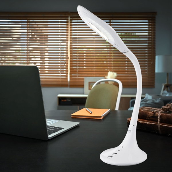 LED Tischleuchte, Spot beweglich, Touch, Dimmer Bild 4