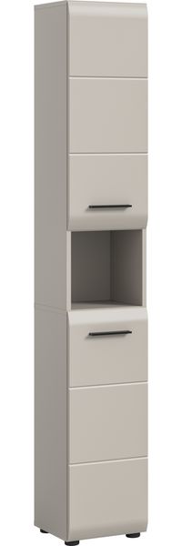 Ice Badschrank halbhoch in Kaschmir Nachbildung matt