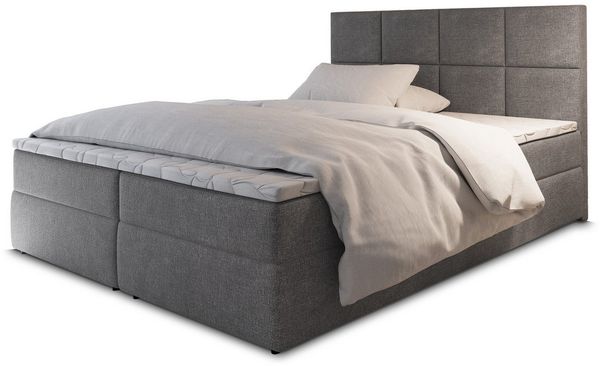 Masseno Boxbett LENA 160x200 cm mit Bonell Matratze und Topper