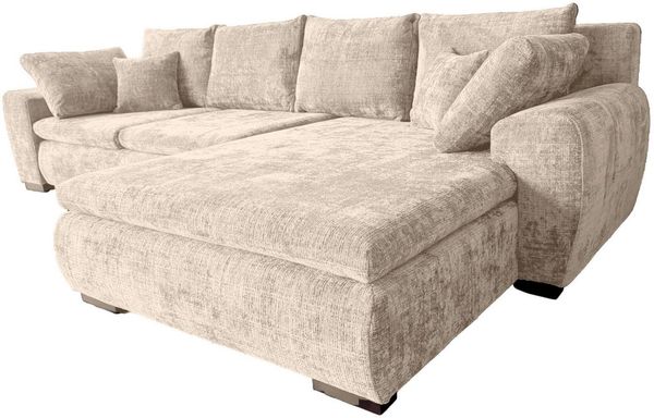 Home affaire Ecksofa Cara Mia L-Form, B: 325 cm - OTTO. Verlässliche Qualität, 4 Zierkissen, optional Bettfunktion & Bettkasten