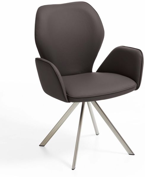 NIEHOFF SITZMÖBEL Polsterstuhl COLORADO BHT 62.50x92x60 cm Esszimmerstuhl Freischwinger Schwingstuhl