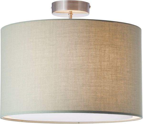OTTO home Deckenleuchte Stellan, ohne Leuchtmittel, Deckenlampe mit Stoff - Schirm, Ø 40 cm, Höhe 32 cm