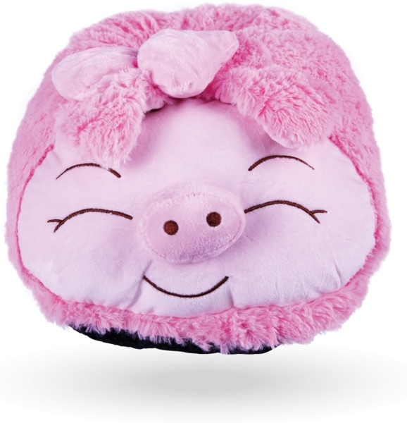 Fußwärmer Plüsch - 27x40cm Schwein