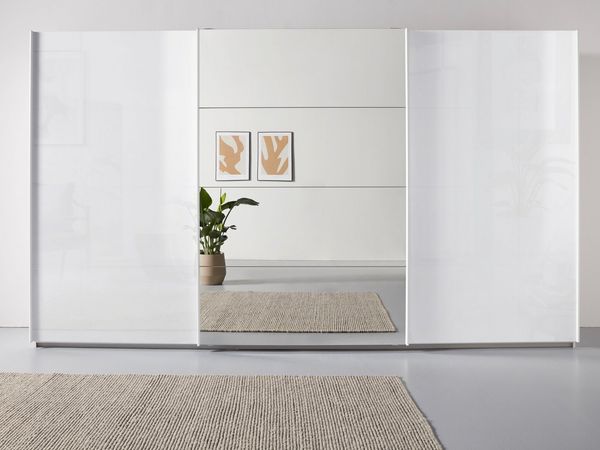 rauch Schwebetürenschrank Kleiderschrank Schrank Garderobe Ankleide TOPSELLER OTELI (3 Ausstattungen BASIC/CLASSIC/PREMIUM (inkl. SOFT-CLOSE-FUNKTION) Breiten 203/271/315/360 cm Höhen 210/229 cm MADE IN GERMANY