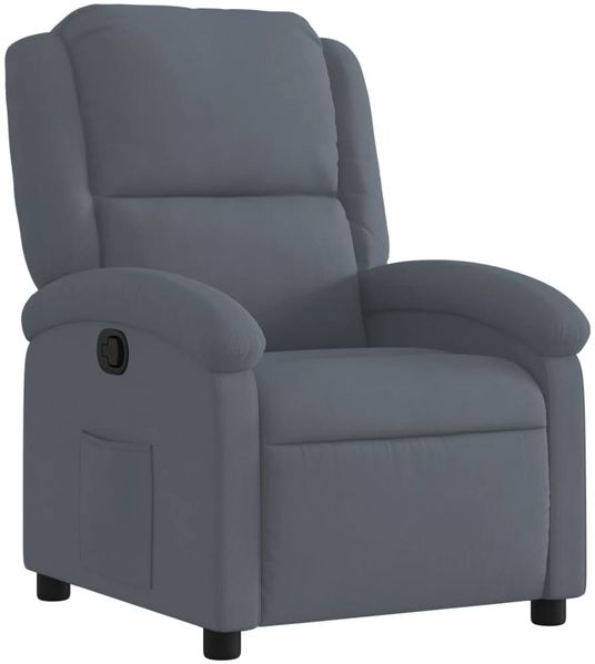 vidaXL Relaxsessel Dunkelgrau Samt 371798 Bild 2