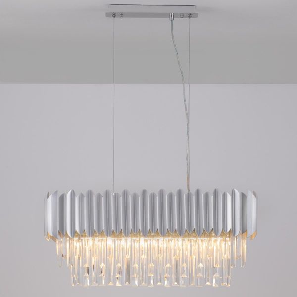 Nova Luce 9824076 MAGNOLIA Pendelleuchte 5-flammig Chrom E14