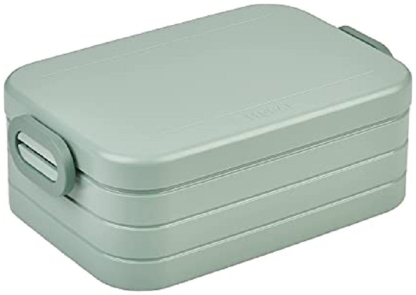 Mepal - Lunchbox Take A break midi - Brotdose mit Trennwand - Geeignet fur bis zu 4 butterbrote - 900 ml - Nordic sage
