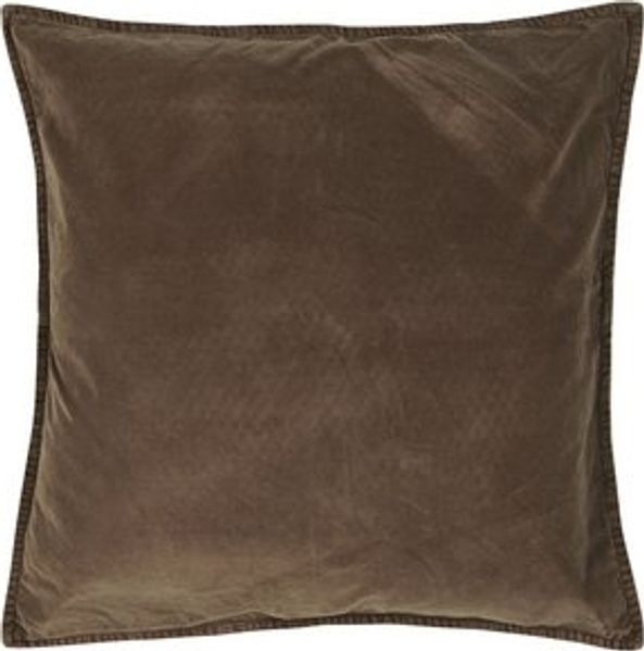 Kissenbezug Kissenhülle Samt Velour Schokolade Braun 52x52cm Ib Laursen 6230-89 Bild 6
