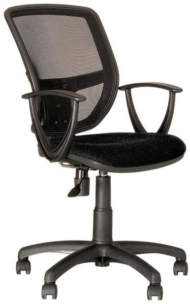 Praktischer Drehstuhl in schwarz