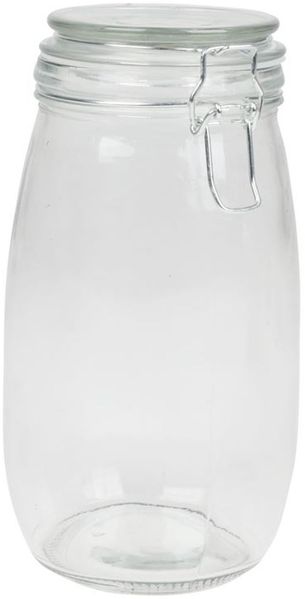 Drahtbügelgläser 6er-Set 1,4L Einmachgläser Einweckglas Vorratsglas Sturzglas