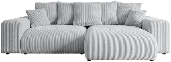 ALTDECOR Ecksofa ESKAR-L, Couch mit Schlaffunktion, Wohnzimmer - Wohnlandschaft, Corner Sofa Bett Eckcouch Couch L-Form Schlafcouch Ausziehbar