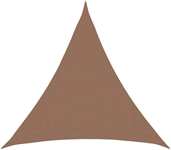 vidaXL Sonnensegel Taupe 2 x 2 x 2 m HDPE 42032706