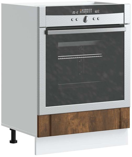 vidaXL Herdumbauschrank Lucca Räuchereiche Holzwerkstoff 853762