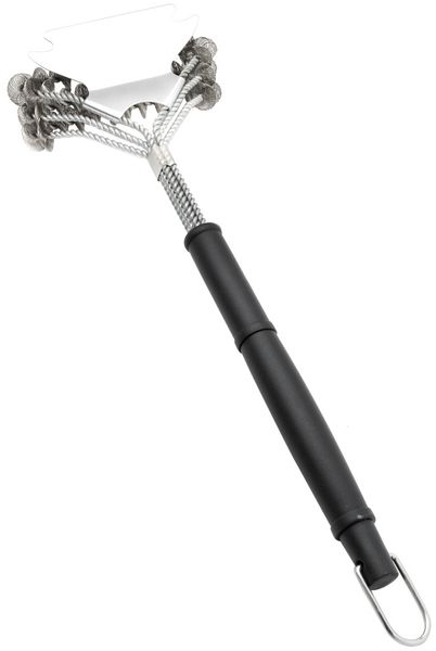 Primaster Grillbürste mit Kunststoffgriff Edelstahl 44 cm
