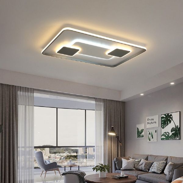 Eurohandisplay LED Deckenleuchte LED Deckenleuchte mit Fernbedienung Lichtfarbe warmweiß bis kaltweiß, LED fest integriert, Warm- bis Kaltweiß, Lichtfarbe und Helligkeit einstellbar