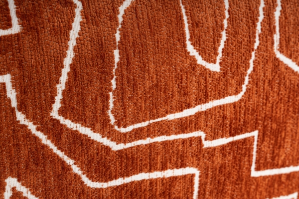 Hocker, 'Lora', 40 x 85 x 85, Orange Bild 9