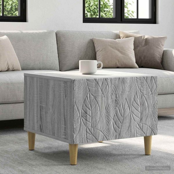 vidaXL Couchtisch Grau Sonoma 50 x 49 x 40 cm Holzwerkstoff 895201