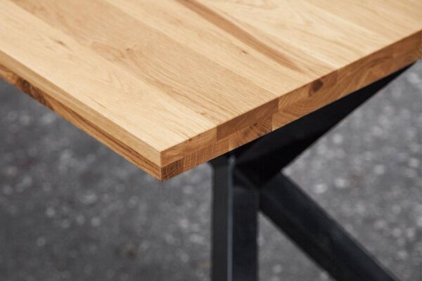 Esstisch Tisch FRIDA Eiche massiv 180x90 cm Bild 5