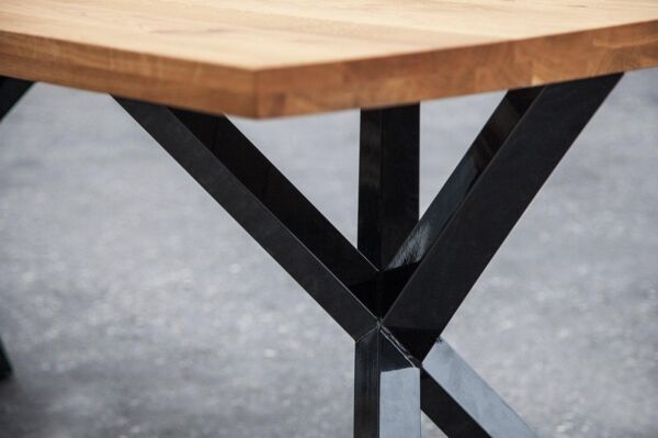 Esstisch Tisch FRIDA Eiche massiv 180x90 cm Bild 4