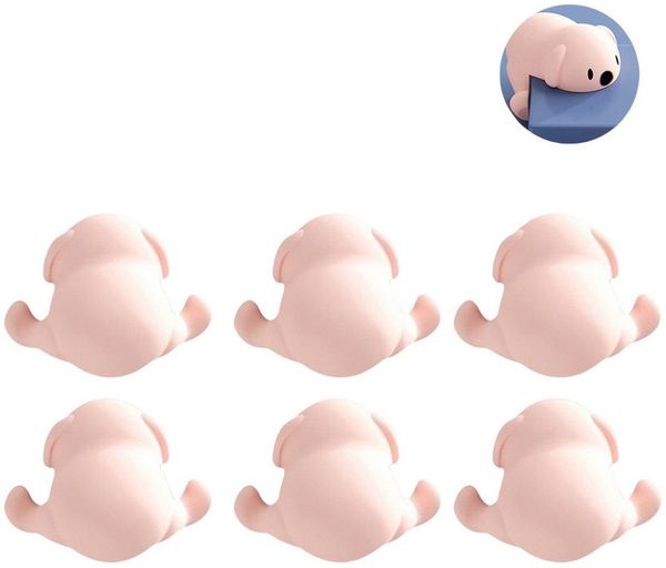 Blusmart Kindersicherung Kindersicherungsset, 6 Kantenschoner, Eckenschützer für Tische, Schränke usw